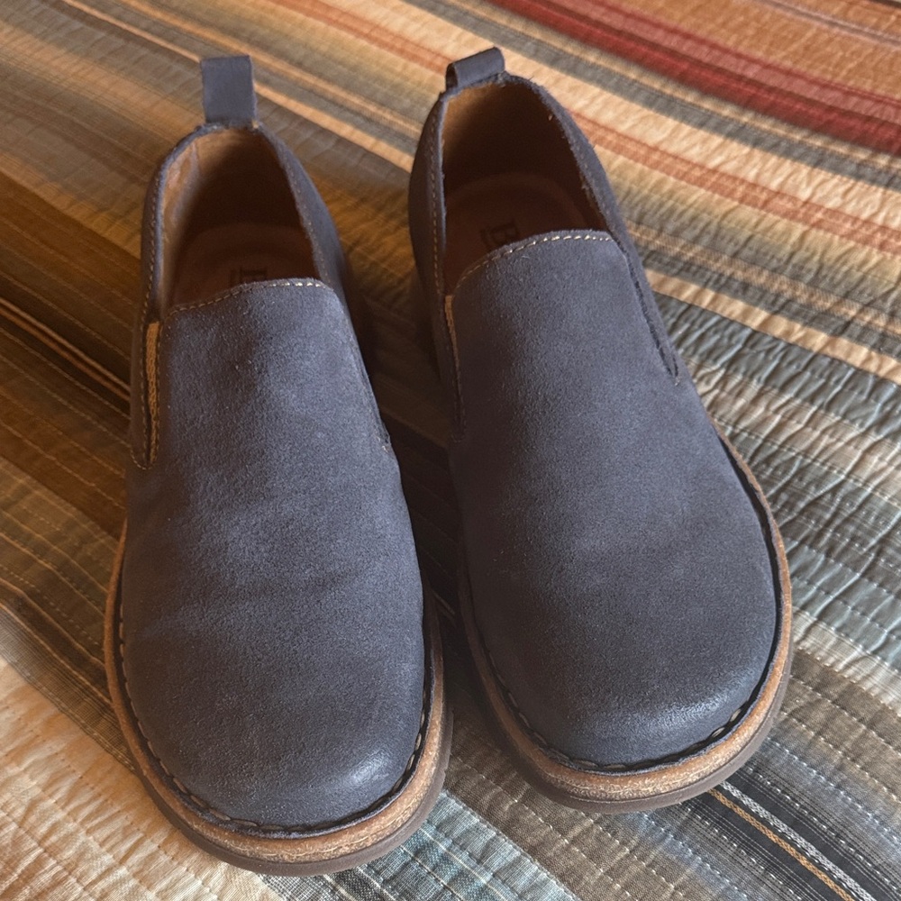 Born Men's Dark Gray Loafers